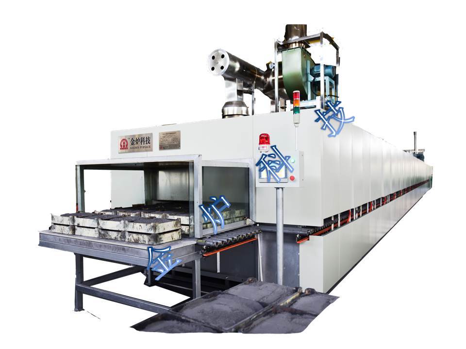 30米四通道雙層輥道爐